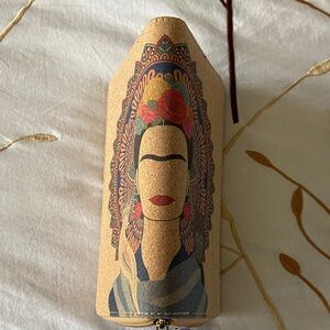 Frida Kahlo Cork Wristlet Wallet NWT